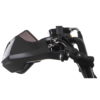 Black PVC handle bar protection from dust, rocks and wind for HYPE-R ATV450